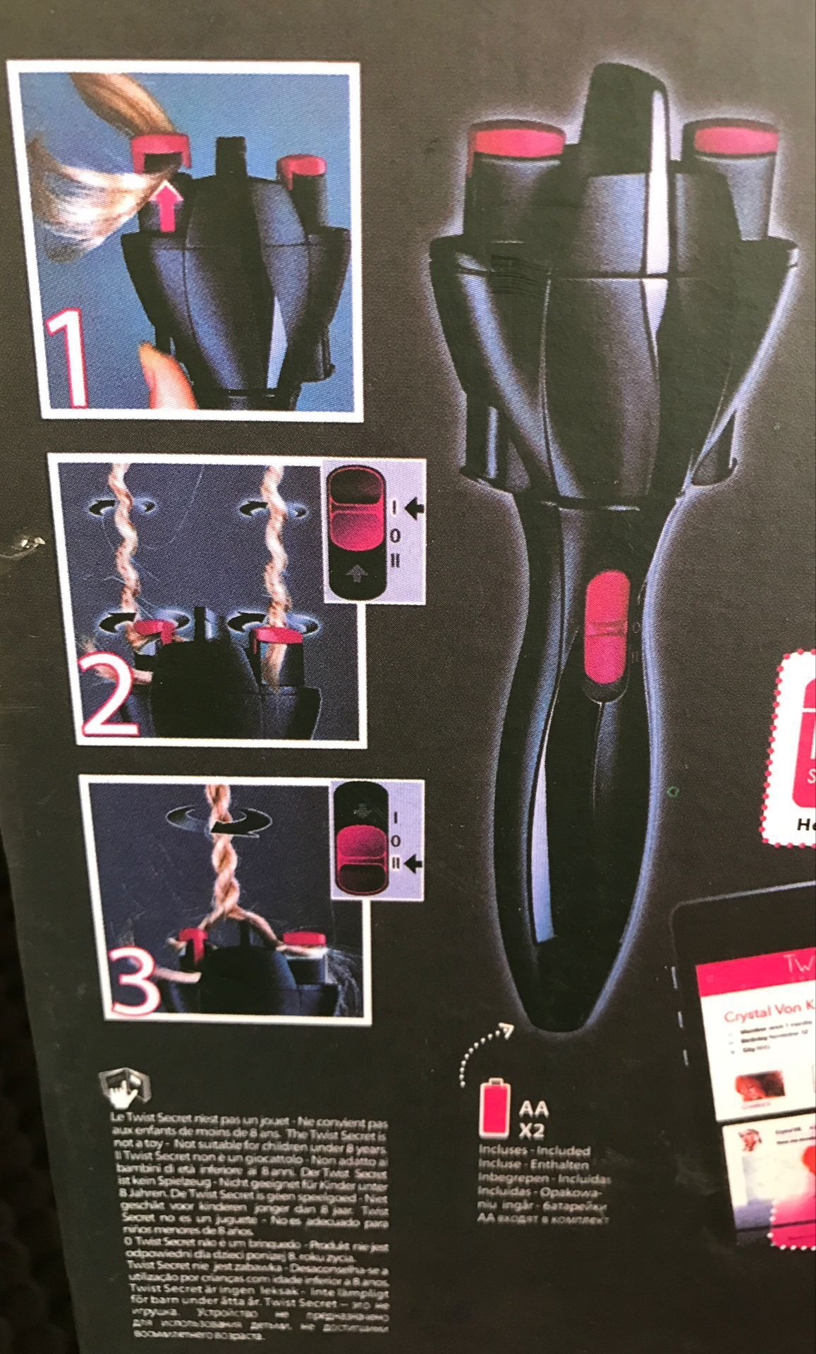 Automatic Hair Braiding Machine USB Electric Hair Twister – DIY Magic Braid & Bun Maker for Girls & Women | Fast, Easy, Salon-Style Hair Tool