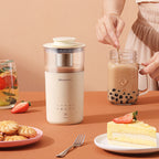 Mini Automatic Coffee & Milk Tea Maker – Touch-Control Milk Frother Machine, 5-Cup Capacity, DIY Coffee & Latte for 1 Person