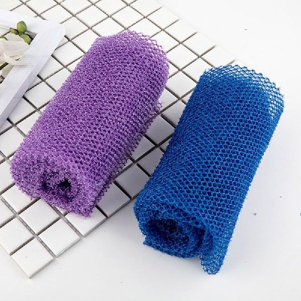 Trendy African Net Sponge Exfoliating Body Towel – Soft, Durable, and Colorful for Smooth Glowing Skin!