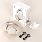 Wireless Bluetooth Gaming Headset – 40mm Immersive Sound, 15-Hour Battery, Minimalist Design