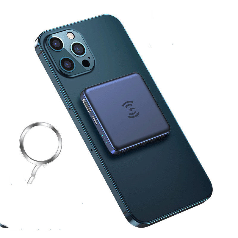 Magnetic Wireless Power Bank 10000mAh – Fast Charging Portable Battery Pack with Multi-Port Output