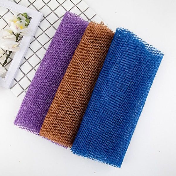 Trendy African Net Sponge Exfoliating Body Towel – Soft, Durable, and Colorful for Smooth Glowing Skin!