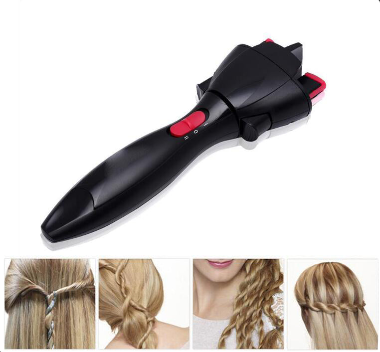 Automatic Hair Braiding Machine USB Electric Hair Twister – DIY Magic Braid & Bun Maker for Girls & Women | Fast, Easy, Salon-Style Hair Tool